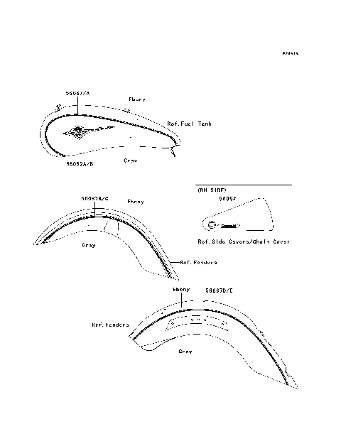Decals(A7F)(Ebony/Gray)