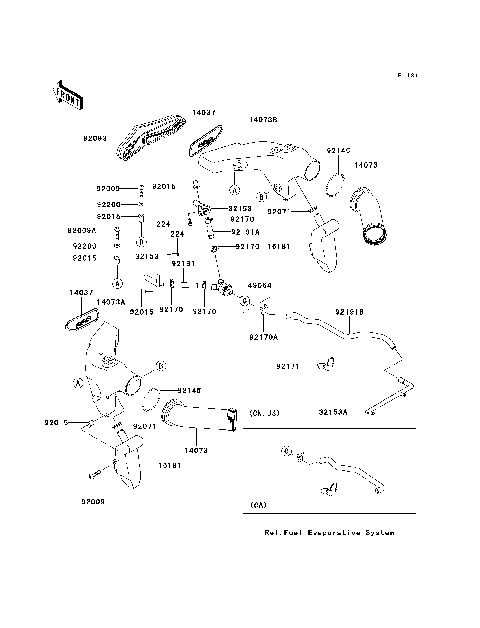 2006 Kawasaki Motorcycles Parts-Finder Diagrams | Cities