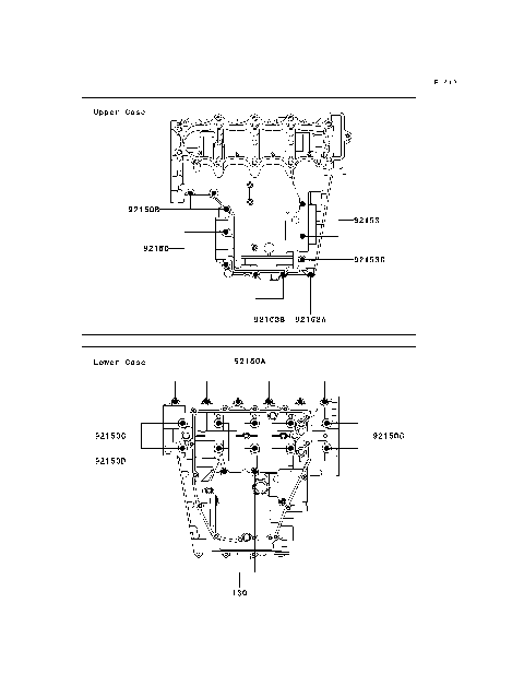 Crankcase Bolt Pattern