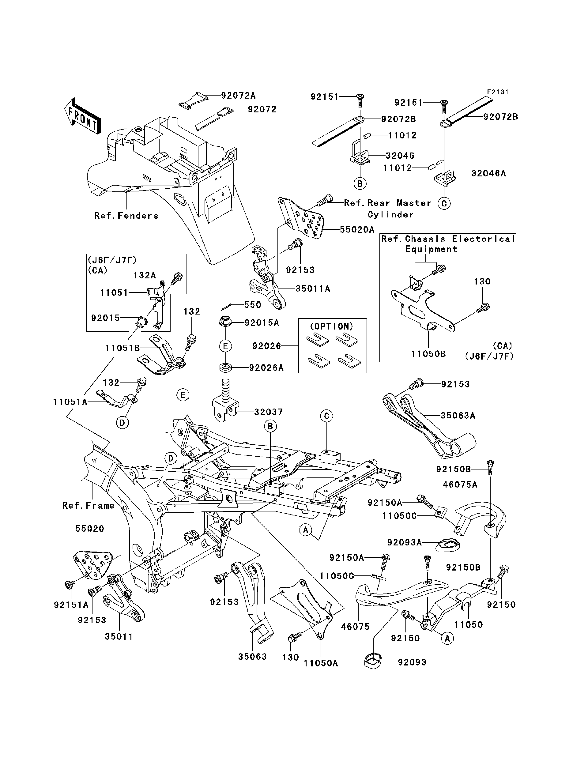 2007 Kawasaki Motorcycles Parts-Finder Diagrams | B&B Motorsports