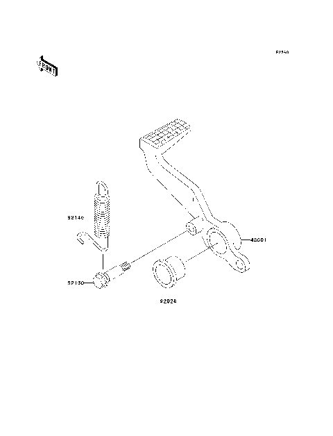 髑髏図 2006 Kawasaki Motorcycles Parts-Finder Diagrams | Cities