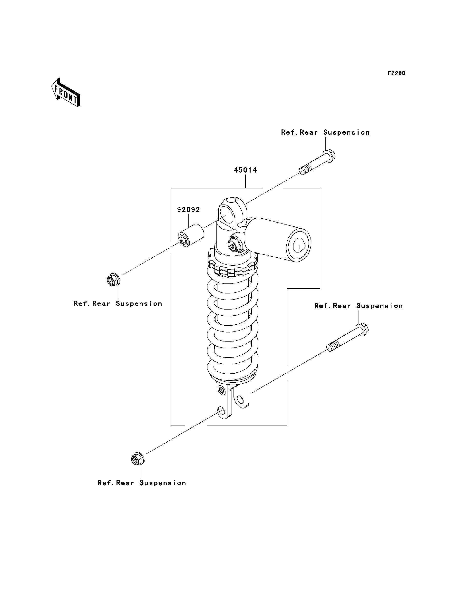 mojvfページ Kawasaki Motorcycle 2008 OEM Parts Diagram for CARBURETOR