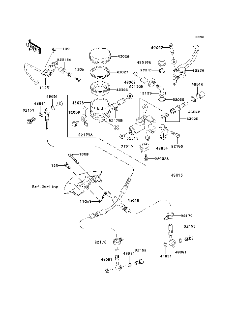 Front Master Cylinder
