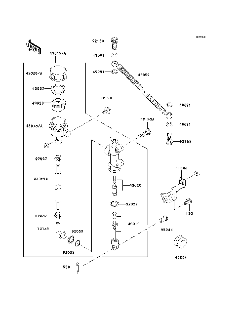 Rear Master Cylinder