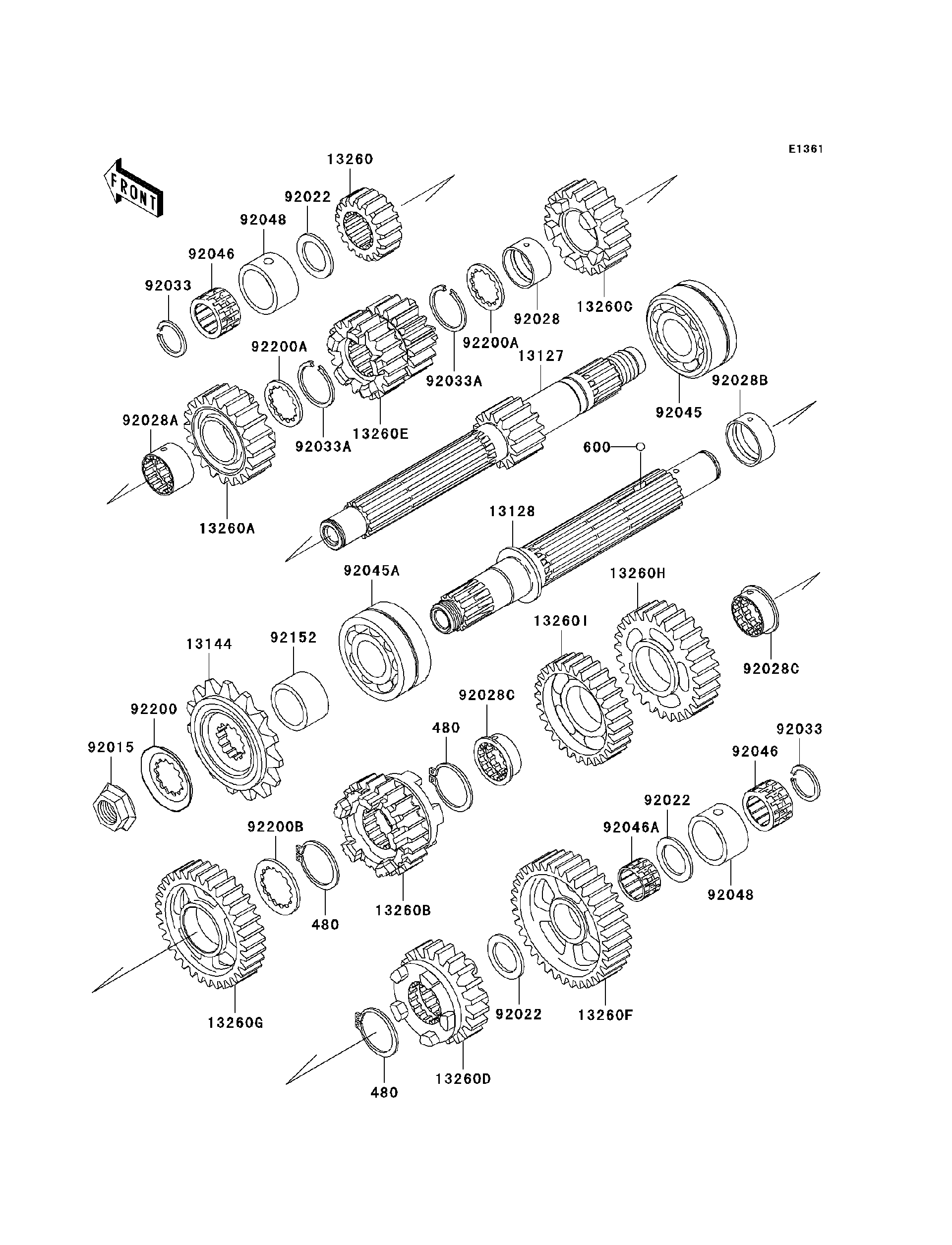 tjgsmmxtj34ページ Kawasaki Motorcycle 2018 OEM Parts Diagram for Frame(CN,US