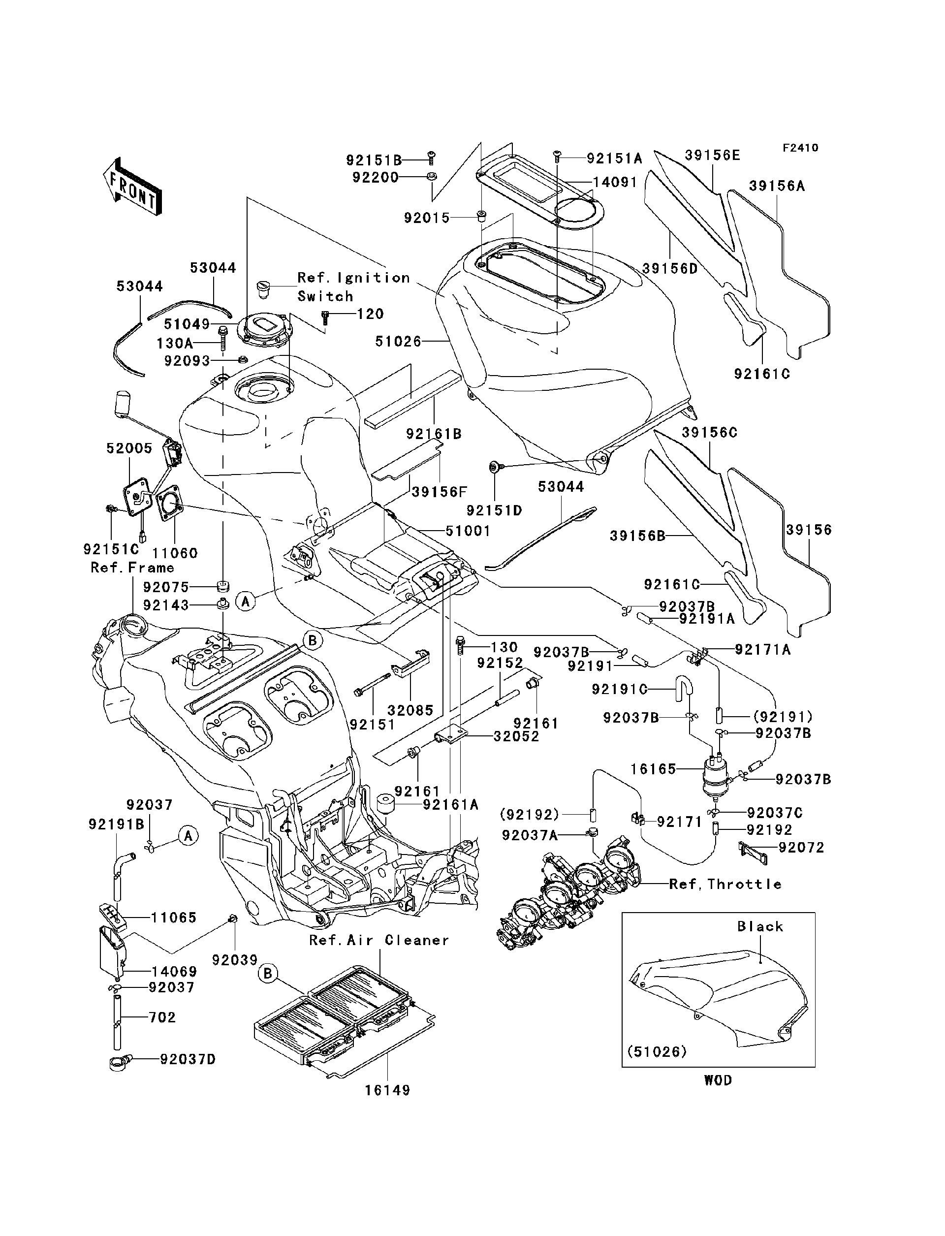 2006 Kawasaki Motorcycles Parts-Finder Diagrams | B&B
