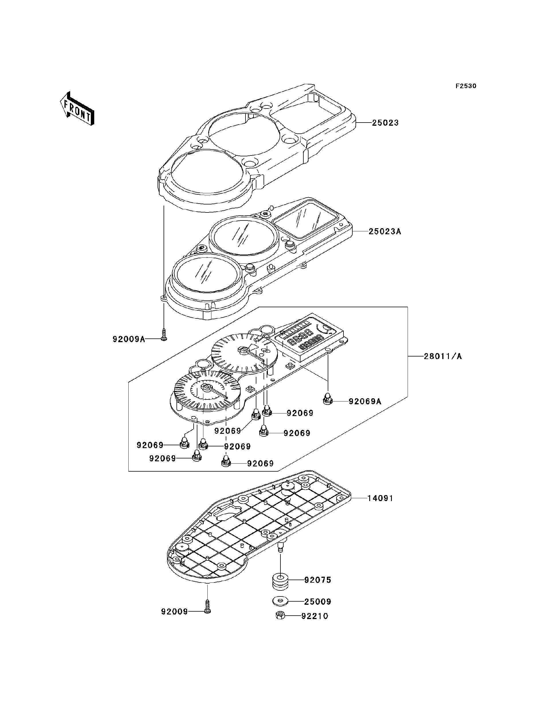 2006 Kawasaki Motorcycles Parts-Finder Diagrams | B&B