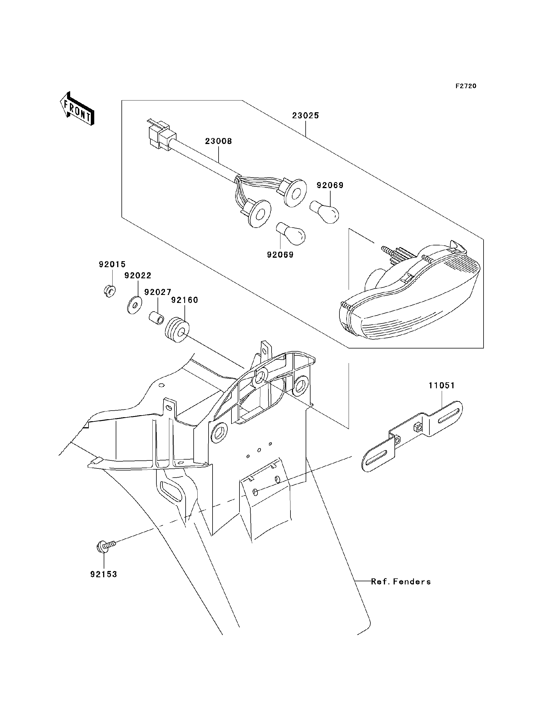2006 Kawasaki Motorcycles Parts-Finder Diagrams | B&B