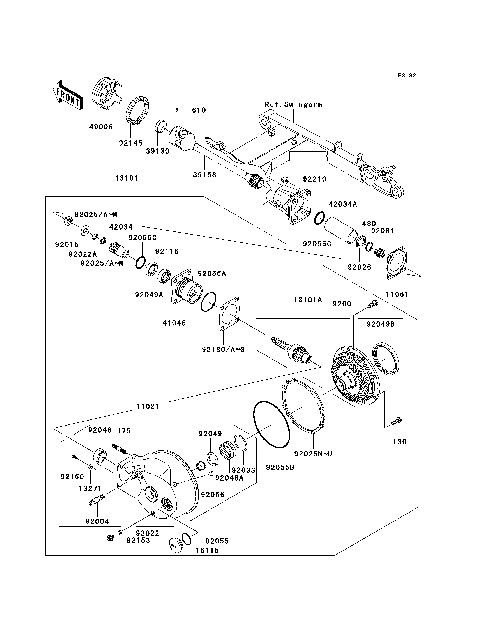 Drive Shaft/Final Gear