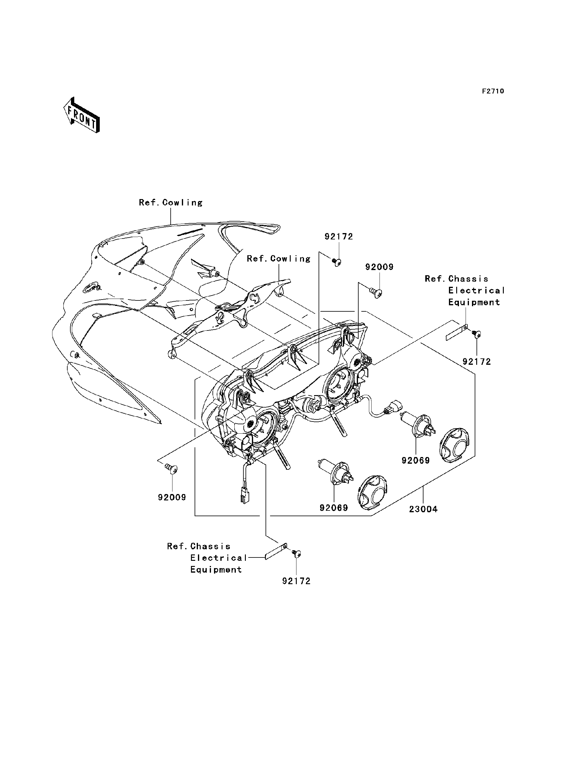 2006 Kawasaki Motorcycles Parts-Finder Diagrams | Cities
