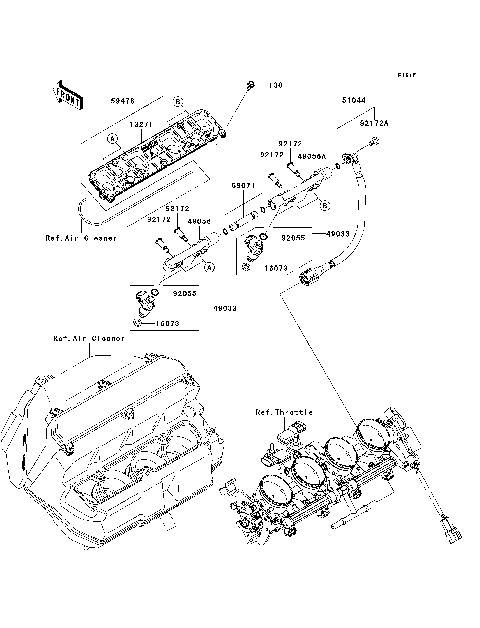 2006 Kawasaki Motorcycles Parts-Finder Diagrams | Rocky
