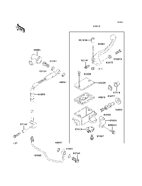 Front Master Cylinder