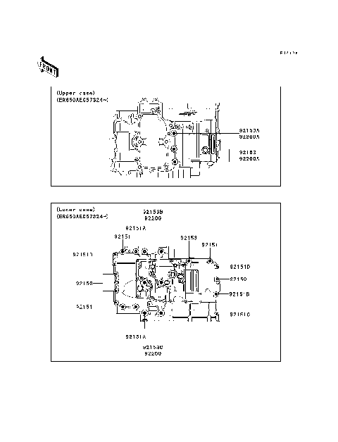 Crankcase Bolt Pattern