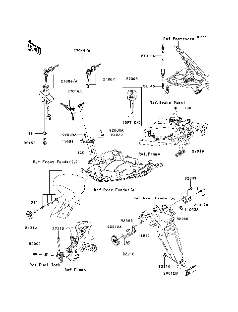 Ignition Switch/Locks/Reflectors