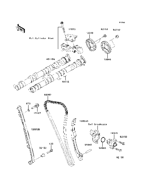 Camshaft(s)/Tensioner
