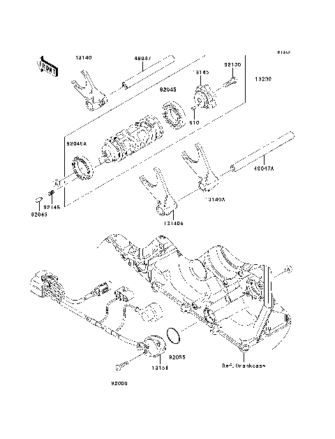ひとちゃん部品10 Zx200-3 Zx270-3 Excavator Engine Parts 4HK1 Thermostat 8