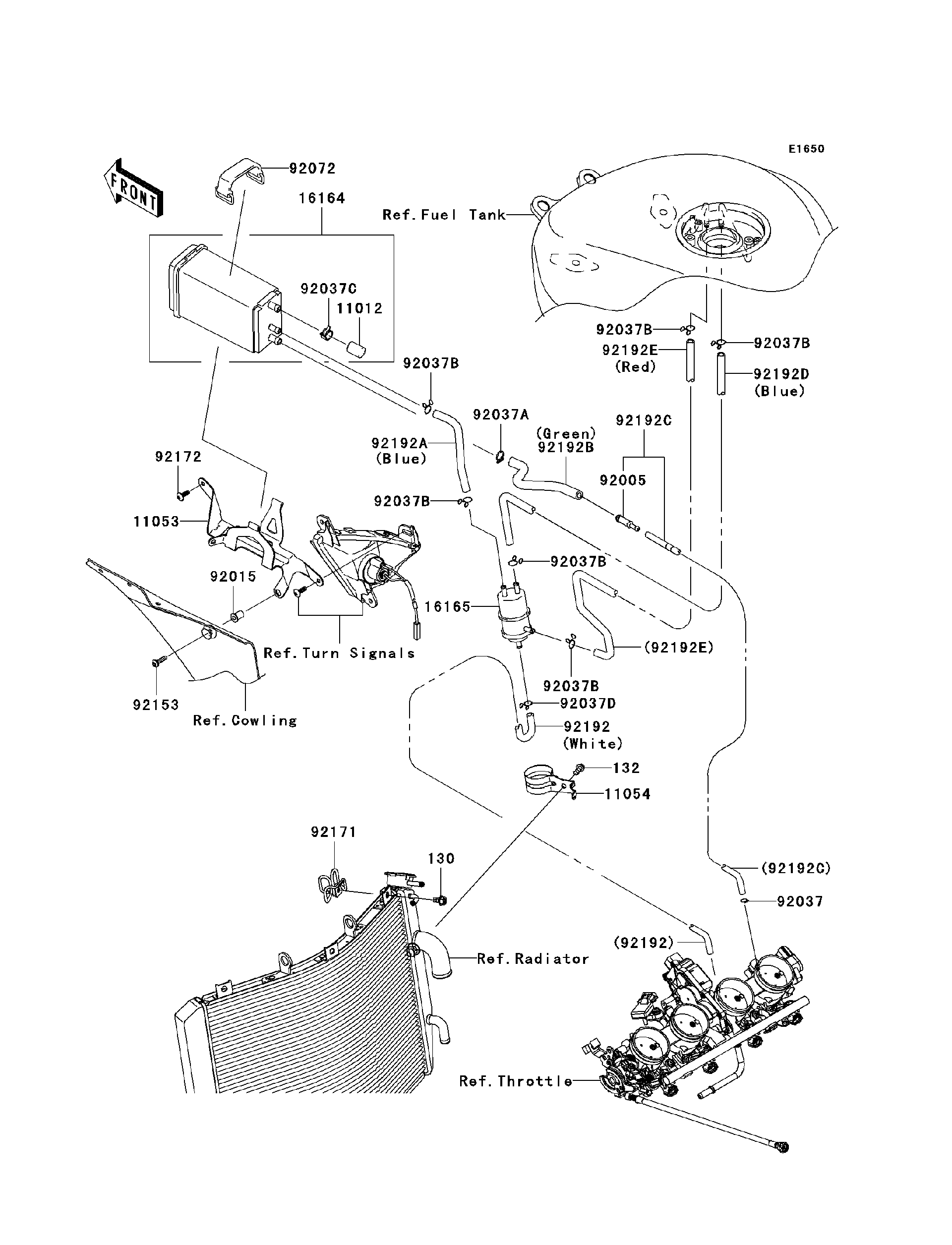 2007 Kawasaki Motorcycles Parts-Finder Diagrams | B&B Motorsports