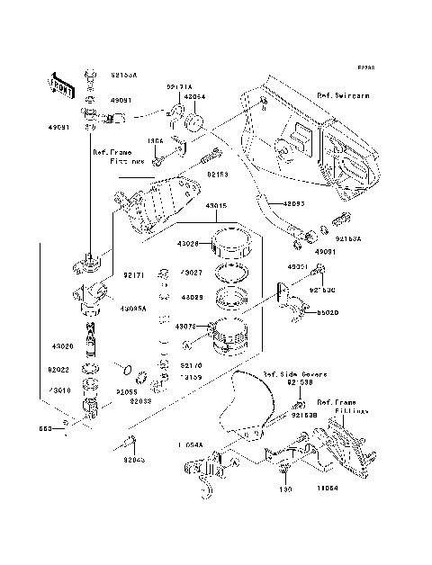 Rear Master Cylinder(D6F)