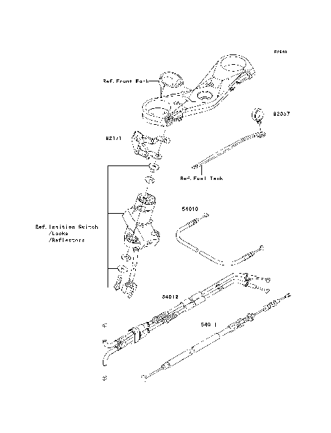 2007 Kawasaki Ninja® ZX™-10R (ZX1000D7F) Motorcycles Parts