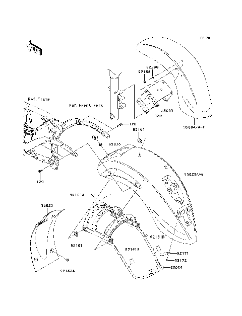 Fenders(-JKAVN2B1 7A016369)