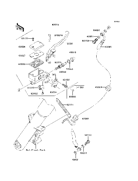 Front Master Cylinder