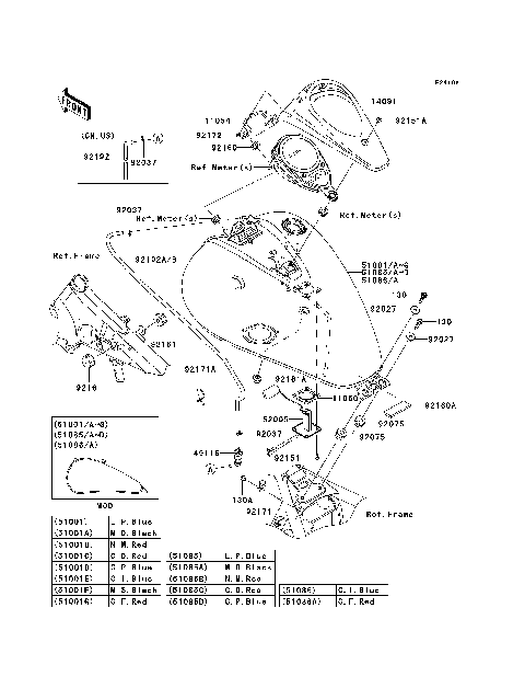 Fuel Tank(4/4)(B8F-BAF)