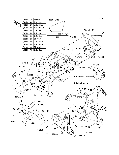 Side Covers/Chain Cover(B6F-B9F)
