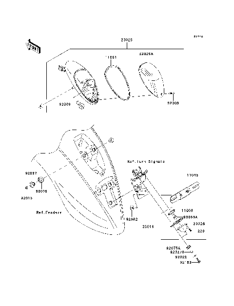 Taillight(s)(-JKAVN2B1 7A016369)