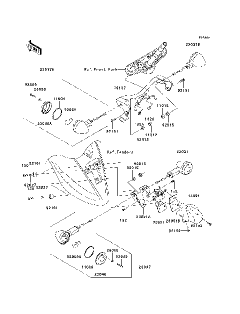 Turn Signals(JKAVN2B1 7A016370-)