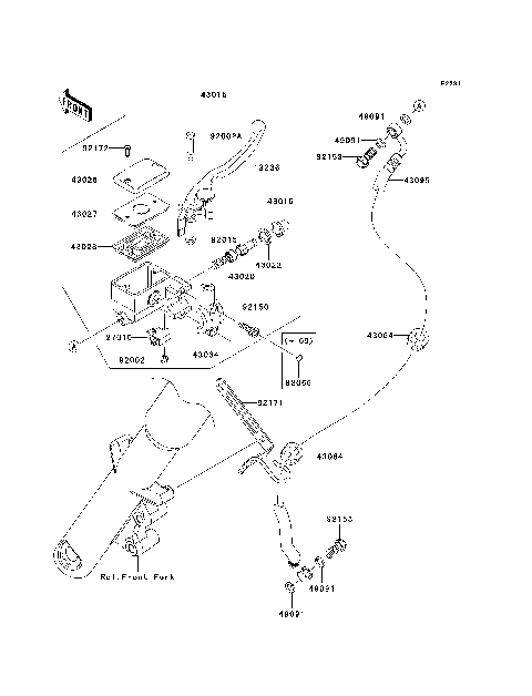 Front Master Cylinder