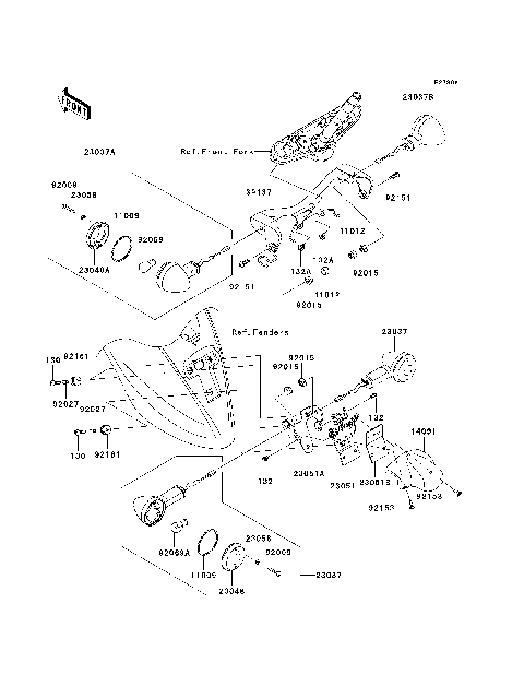Turn Signals (JKAVN2D1 7A011497-)