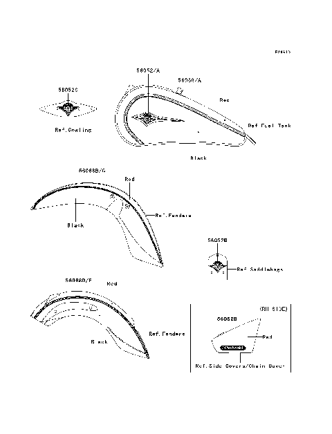 Decals(Red/Black)(D8F)