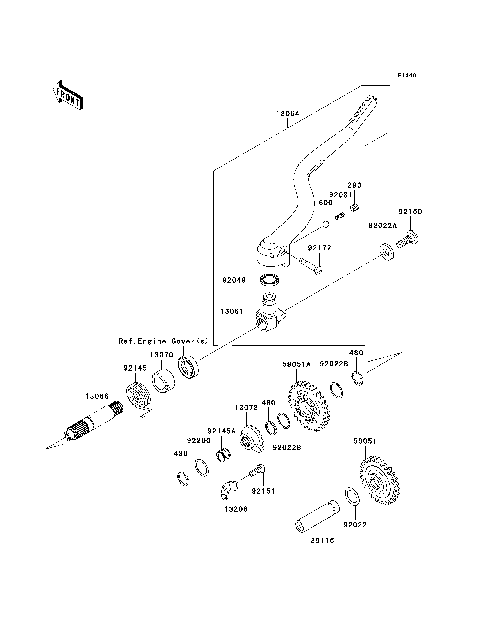 Kickstarter Mechanism