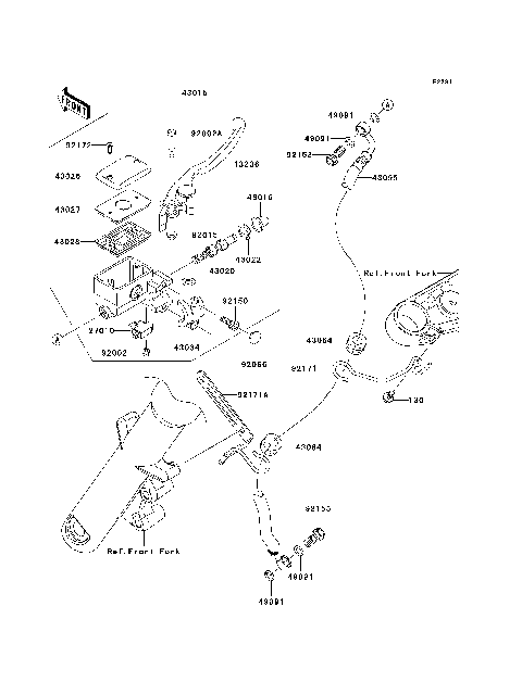 Front Master Cylinder