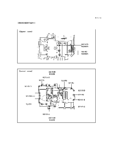 Crankcase Bolt Pattern