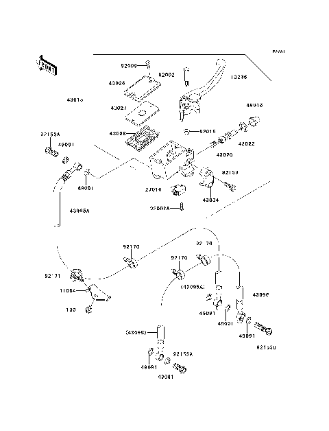 Front Master Cylinder(A7F/A8F)