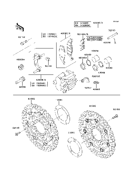 Front Brake(A7F/A8F)