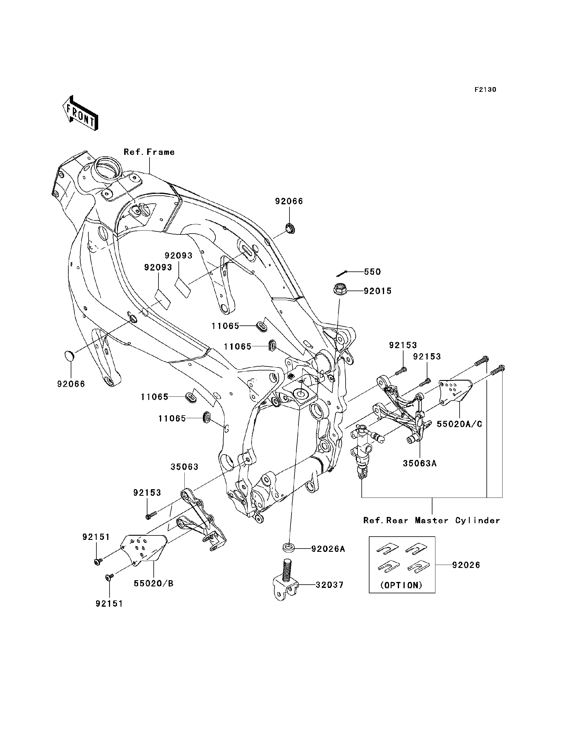 2008 Kawasaki Motorcycles Parts-Finder Diagrams | Cities