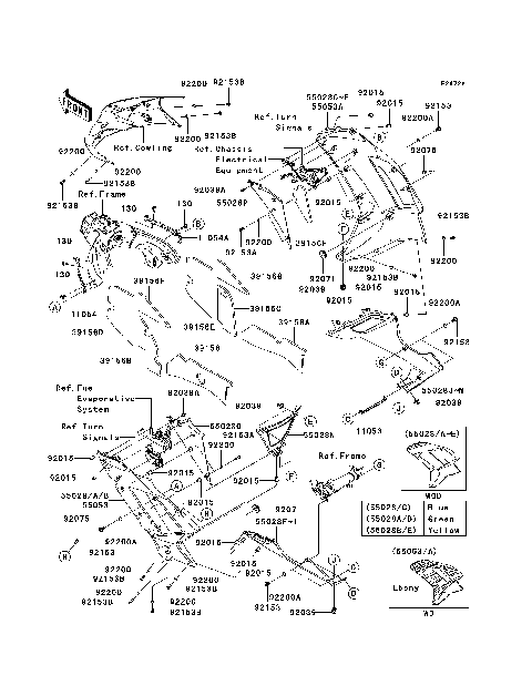 Cowling Lowers(P8F/P8FA)
