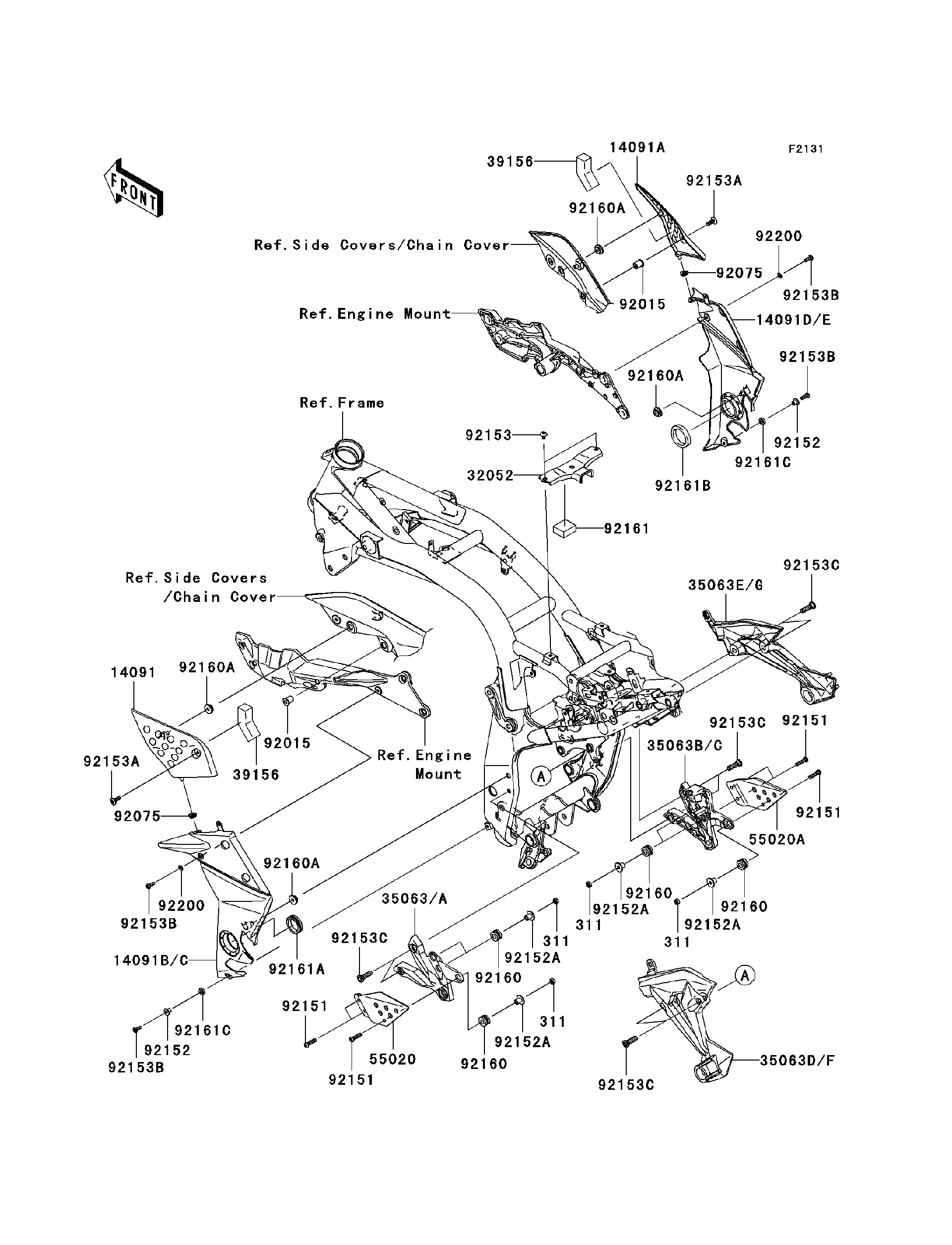 2008 Kawasaki Motorcycles Parts-Finder Diagrams | Mt. Holly