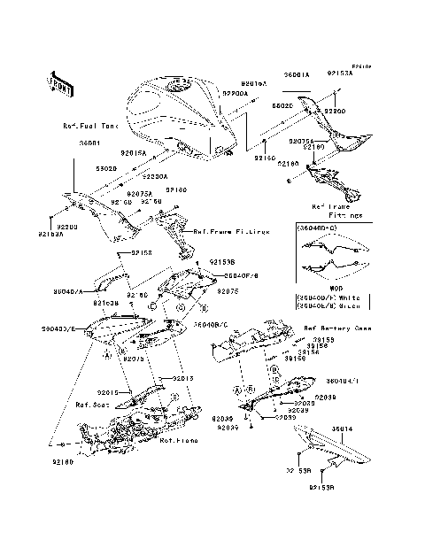 Side Covers/Chain Cover(B8F)