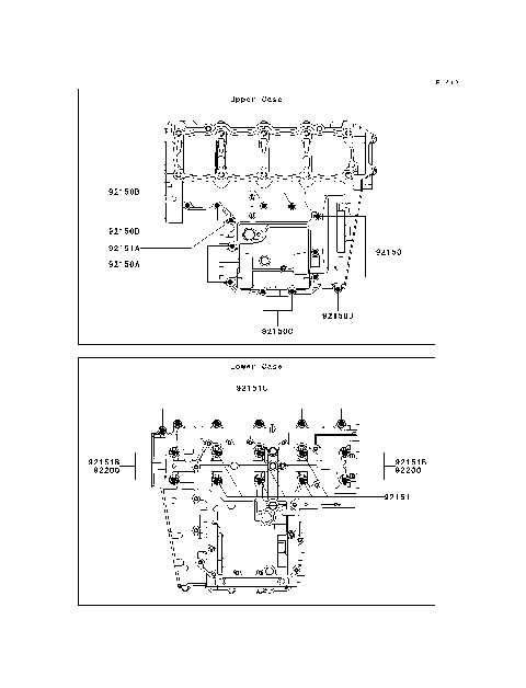 Crankcase Bolt Pattern