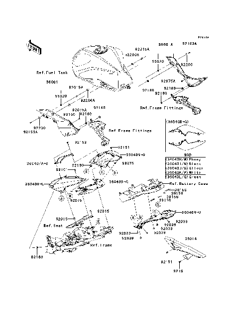 Side Covers/Chain Cover(B8F/B9F)