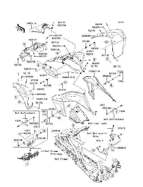 Front Fender(s)(B8F/B8FA)
