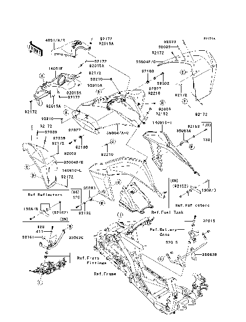 Front Fender(s)(B9F-BAF)
