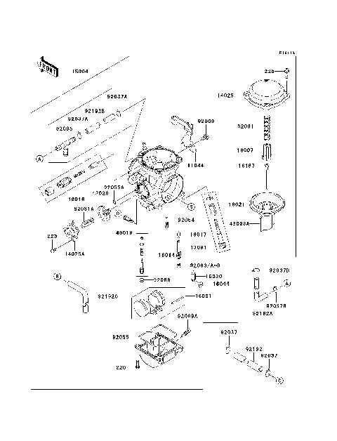Carburetor(EAF)(CA)