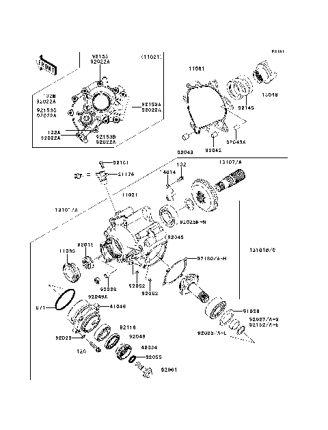 Front Bevel Gear
