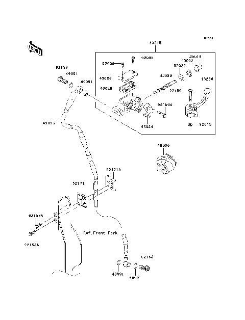Front Master Cylinder