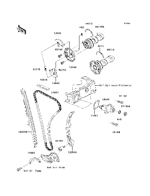 Camshaft(s)/Tensioner