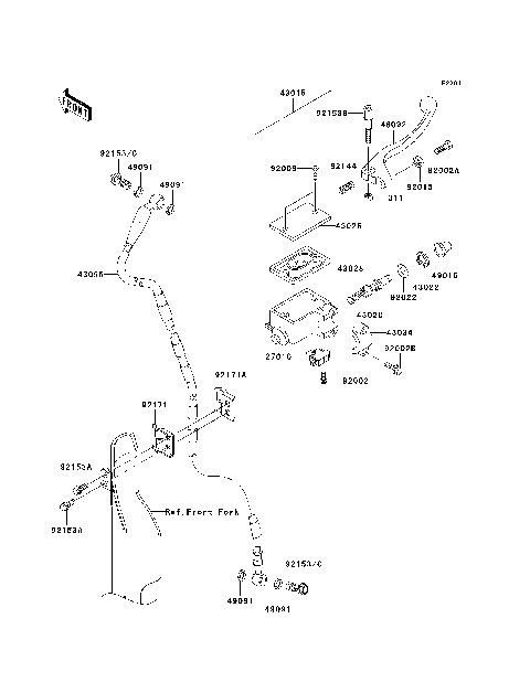 Front Master Cylinder